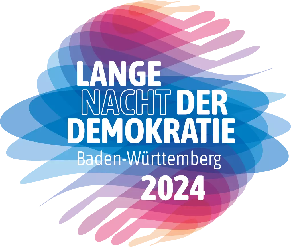 Logo: Lange Nacht der Demokratie Logo: Lange Nacht der Demokratie