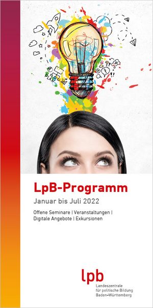 Flyer LpB-Programm (Januar bis Juni 2022)